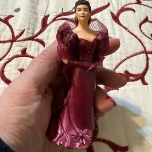 2 Hallmark Scarlet O’Hara Gone with the Wind Ornaments About 4.65 inches tall.
